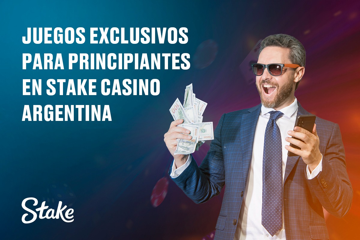Juegos exclusivos para principiantes en Stake Casino Argentina
