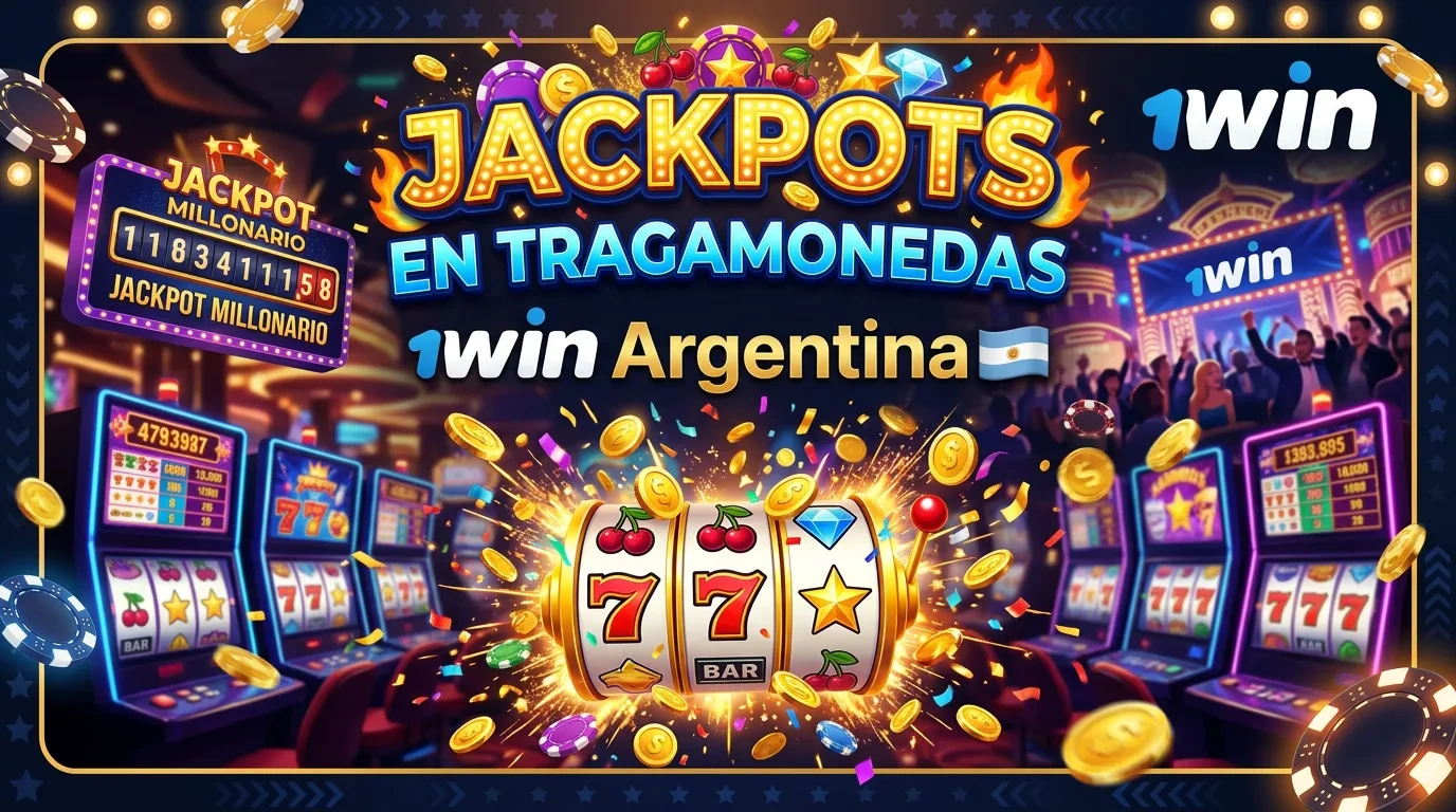 Jackpots en tragamonedas 1Win Argentina